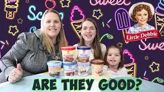 Little Debbie Ice Cream | Taste Test | Review