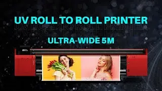 SinoColor Ultra-wide 5m UV Roll to Roll UV Printer