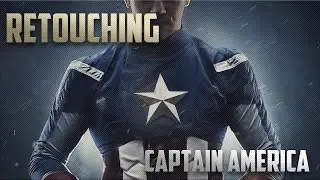 [Retouching] Captain America | Обработка фотографии №8