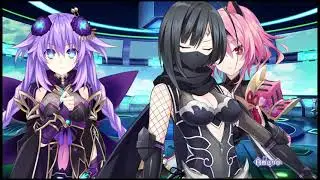 Neptunia x Senran Kagura Ninja Wars Affimoji Boss Fight (JP)
