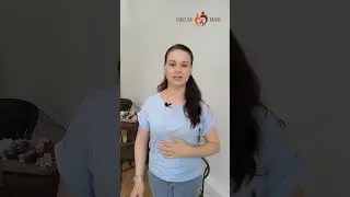Очень веселое упражнение для беременных - тренируем диафрагму перед родами
