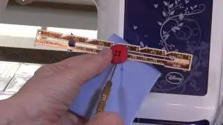 How to Sew on a Button with the Brother NV950