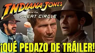 ¡Épico juego de Indy! 😱 Así será INDIANA JONES Y EL GRAN CÍRCULO | Tráiler reacción y análisis