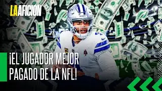 Dak Prescott renueva con Cowboys y se convierte en el jugador mejor pagado de NFL