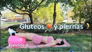 Ejercicios 🏋️  de GLUTEO 🍑  y  PIERNAS 🦵 por intervalos ⏱️ usando tabata timer