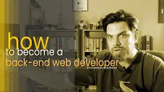 How to become a back-end web developer