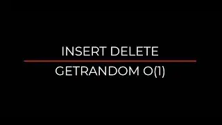Insert Delete GetRandom O(1) | insert delete getrandom o(1) | insert delete getrandom o(1) leetcode