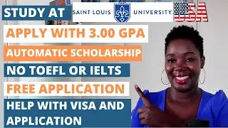 Automatic SCHOLARSHIP| FREE Application| No TOEFL or IELTS|| Get help with VISA| Apply Now