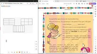 L4-2 Akbar Beerbal Story Bribing Corrupt Security Guards punish with slaps prize Math Magic Class 5