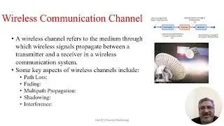 Wireless Communication System Unit 27: Channel Modelling