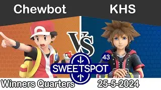 Sweetspot #43 - Chewbot (Pokemon Trainer) vs KHS (Sora) WQ - SSBU