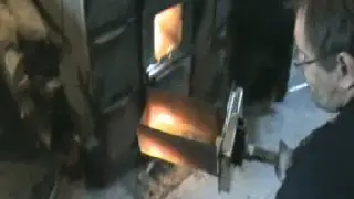 Переносная печь для плавки алюминия, на дровах, угле, газе, отработке и т.д