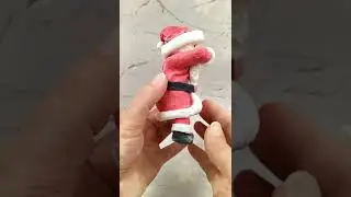 обзор ватной ёлочной игрушки.