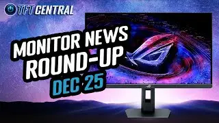 1000Hz monitors, RGB-Mini LED, CES teasers, New Releases (Monitor News Round-up, Dec 2025)