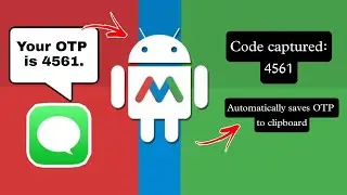 MACRODROID TUTORIAL  1 - Capture OTP automatically