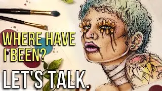 2020, LET'S TALK | Face Chart Art Time Lapse