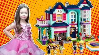 Лего френдс Дом семьи Андреа | Lego friends Andrea's family house