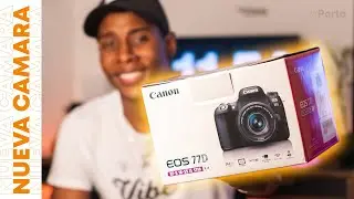 Compre la cámara Canon 77D en 2021 || Unboxing y review