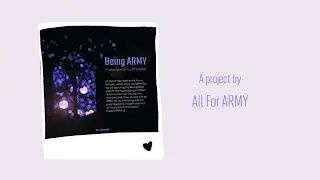 #BeingARMY (Happy ARMY Day!)