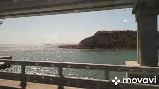 Поездка в Крым//Крымский мост// Купание в Азовском море🌊
