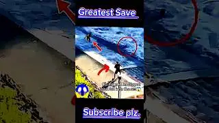 Greatest Save Human in the Sea ☝️😇 Respect 😍 humanity ||