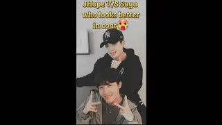 BTS-JHope V/S Yoongi,who looks better in coat🥵#shorts #viral #bts #bangtan