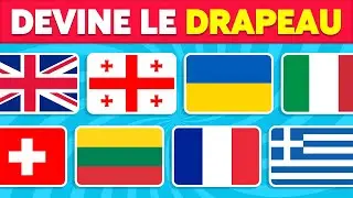 Devine les PAYS D'EUROPE par leurs DRAPEAUX 🚩🌍📍 Facile, Moyen, Difficile, Impossible 🤯