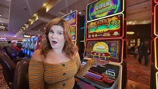 My Wife Could Not Stop Winning on These New Slots in Las Vegas!