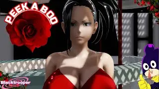 (MMD) Momo Yaoyorozu Peek A Boo