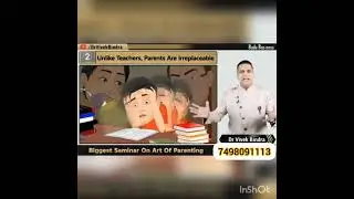 Art of parenting by Dr. viwek Bindra Sir