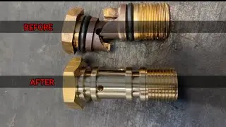 Learn the new technique of lathe while make new Machine part