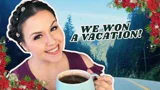 VLOGMAS 2021 | We won a vacation and went on a road trip!
