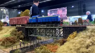 Эелектровоз ВЛ60к и тепловоз ТЭ1 с крытым вагоном МОДИМИО