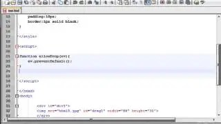 20  Drag And Drop (Section 8 - HTML5 & CSS3)