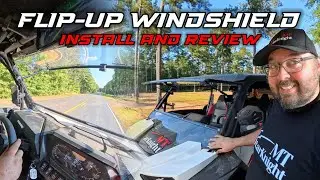 Starknight MT Flip-Up Windshield Review + Install