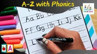 Learn to Write the ABCs | How to Write Letters | Handwriting Practice for Kids with Phonics