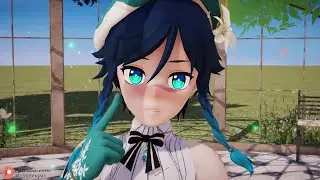【Genshin Impact MMD】Female Venti (TWICE - Talk that Talk)