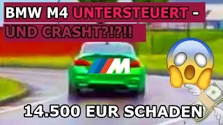 ERNEUT EIN BMW M4 CRASH & BREAK CHECK NACH IRREM ÜBERHOLEN - Dashcams in 4k
