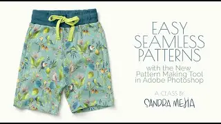 Easy Seamless Patterns Using the Pattern Making Tool in Adobe Photoshop - Class Trailer