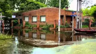 Inundaciones Salto. Rio Uruguay en 16.40 m 2/1/16