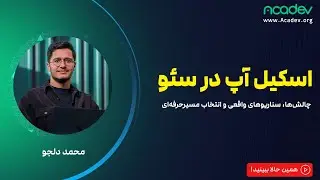 اسکیل آپ در سئو: چالش‌ها، سناریوهای واقعی و انتخاب مسیر حرفه‌ای با تدیس محمد دلجو