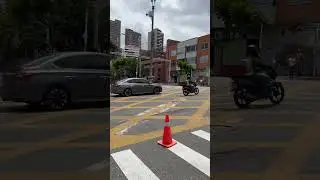 Colombia streets closed for weekly ciclavia 🚴 🇨🇴