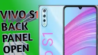 Vivo S1 back panel open