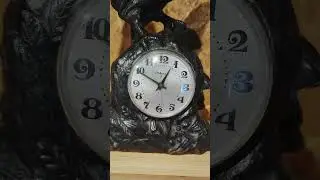 Часы Петух чугун Куса видео работы.