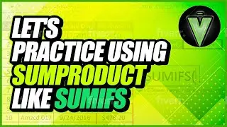 🎈 How to Use SUMPRODUCT With Multiple Criteria & Operators in Excel | Practice to Use Like SUMIFS