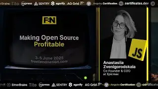 Frontend Nation 2025: Making Open Source Profitable by Anastasiia Zvenigorodskaia