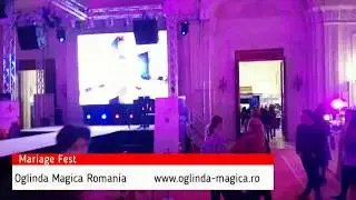 Oglinda Magica Romania - Cabina Foto Magic Mirror la Mariage Fest Video