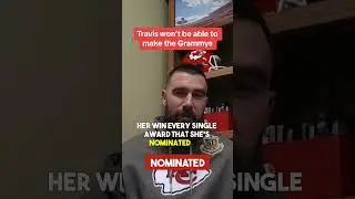 Travis Kelce showing his support for Taylor Swift 🤗🥹