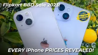 iPhone Prices revealed for Flipkart Big Billion Days Sale 2023! 