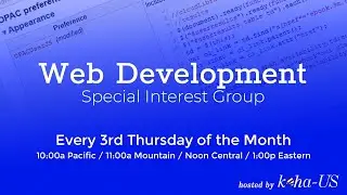 Web Development Special Interest Group - 12/16/2021